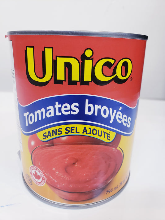 Tomates broyées